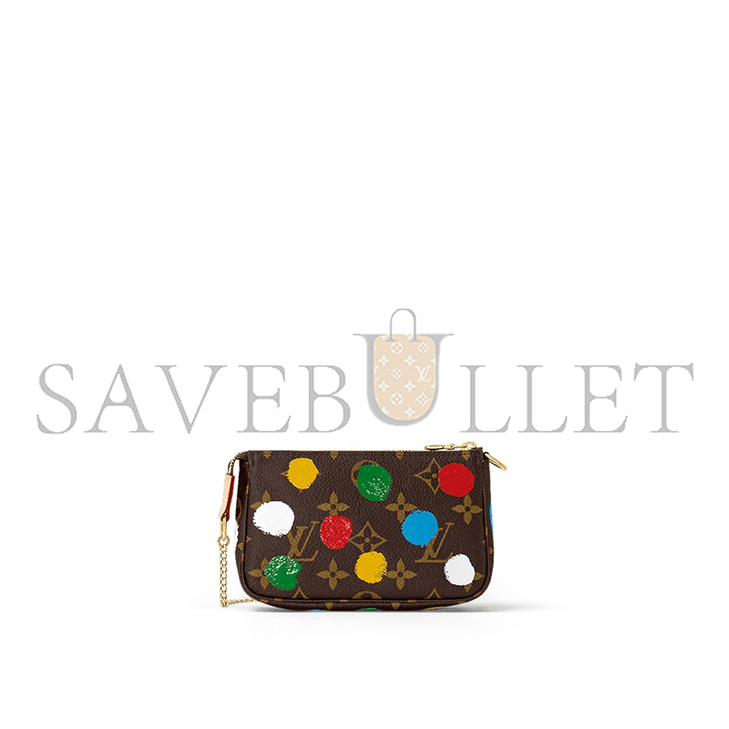 LOUIS VUITTON MASTER LV X YK MINI POCHETTE ACCESSOIRE M81866 (14*9*2cm)
